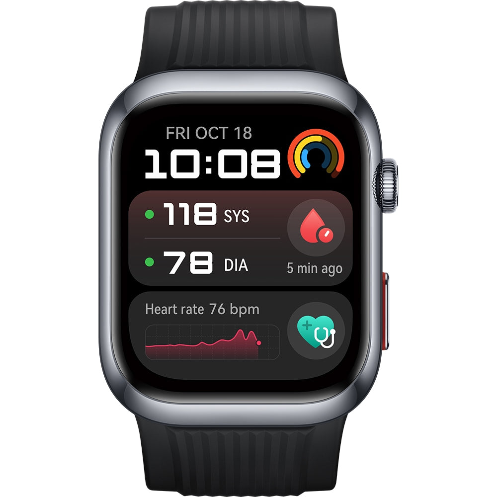 Smartwatch Y68 – Monitor Medical 3 în 1 (Glicemie, Tensiune, Risc AVC) | Meniu în română