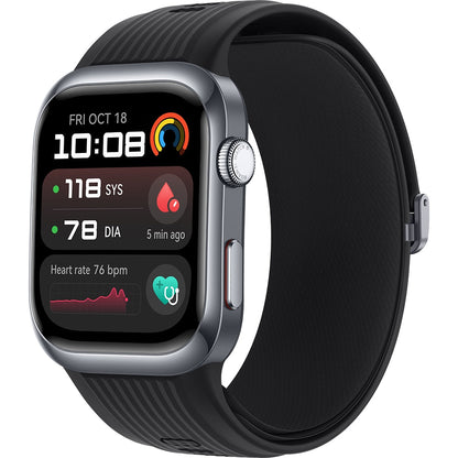 Smartwatch Y68 – Monitor Medical 3 în 1 (Glicemie, Tensiune, Risc AVC) | Meniu în română